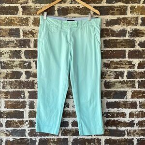 Tommy Hilfiger Mint Green Cropped Pants Size 8